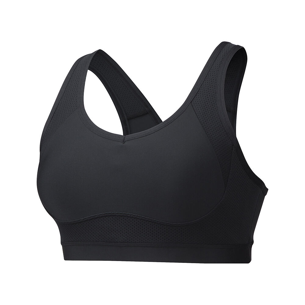 Damske Športová Podprsenka Mizuno Support Bezecke Čierne Vypredaj EWZJ63972